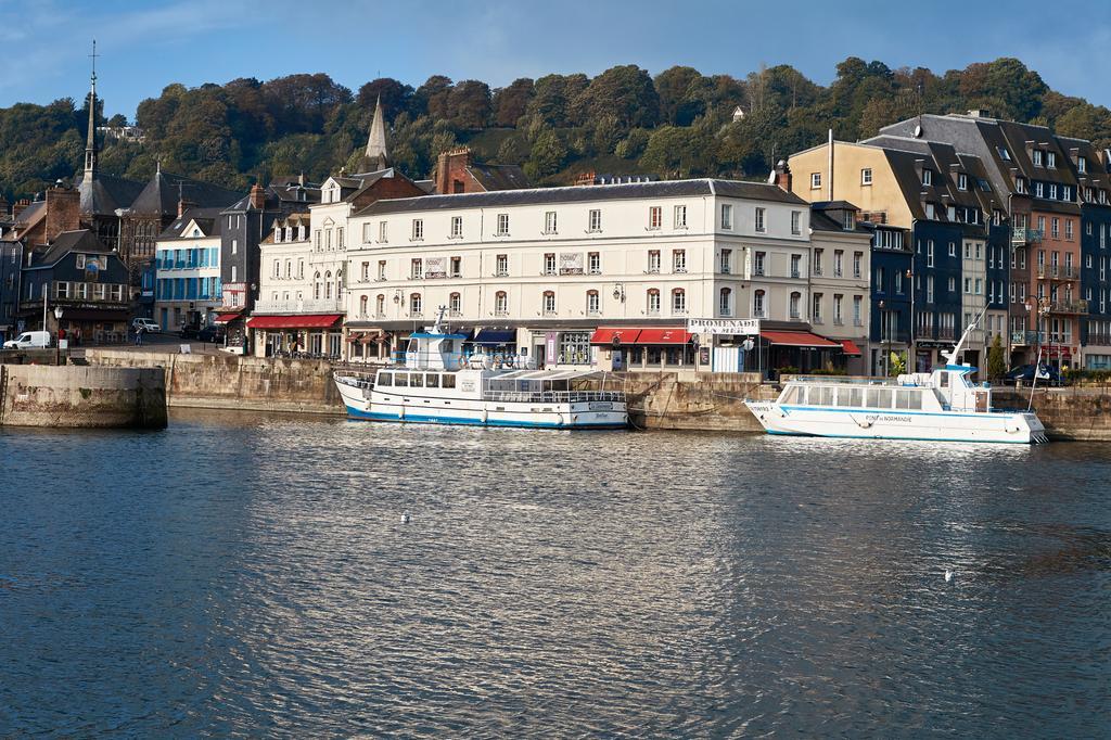 Best Western Le Cheval Blanc -Vue Sur Le Port-Plein Centre Ville Онфльор Екстериор снимка